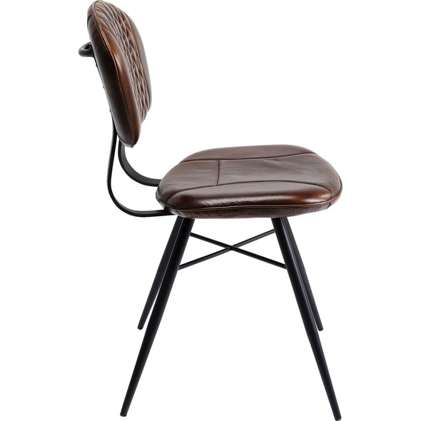 Chair Samba Leather Brown
