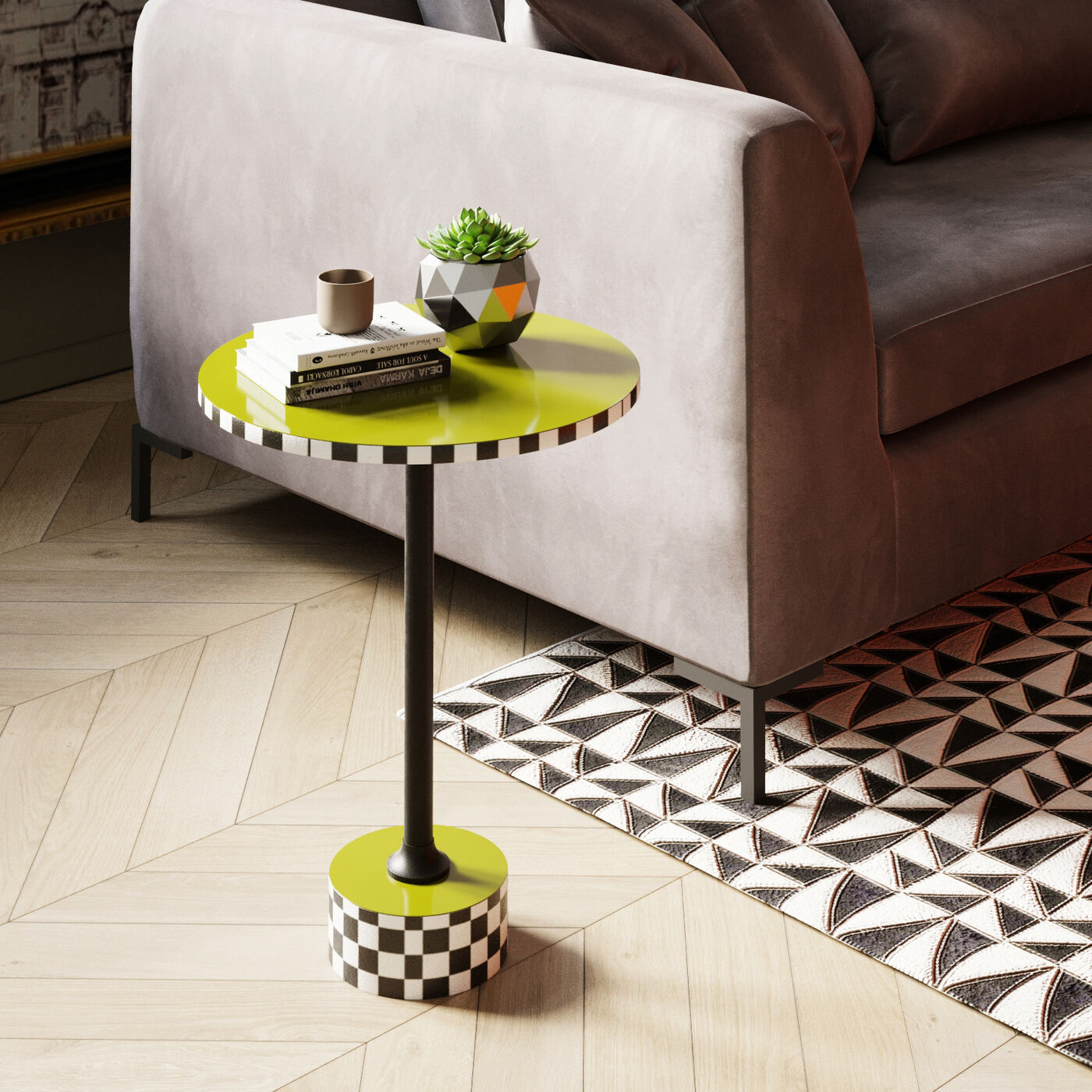 Olive Side Table