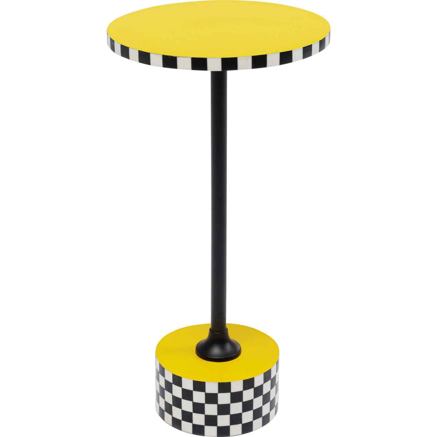 Modern Checkers Side Table 