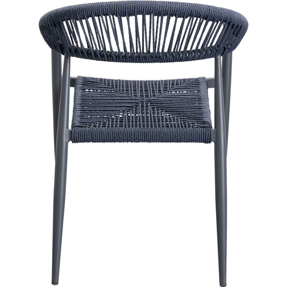 Chair with Armrest Palma Dark Blue