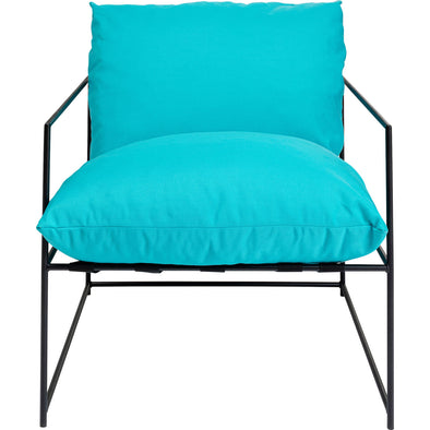 Arm Chair Cuby Garden Blue