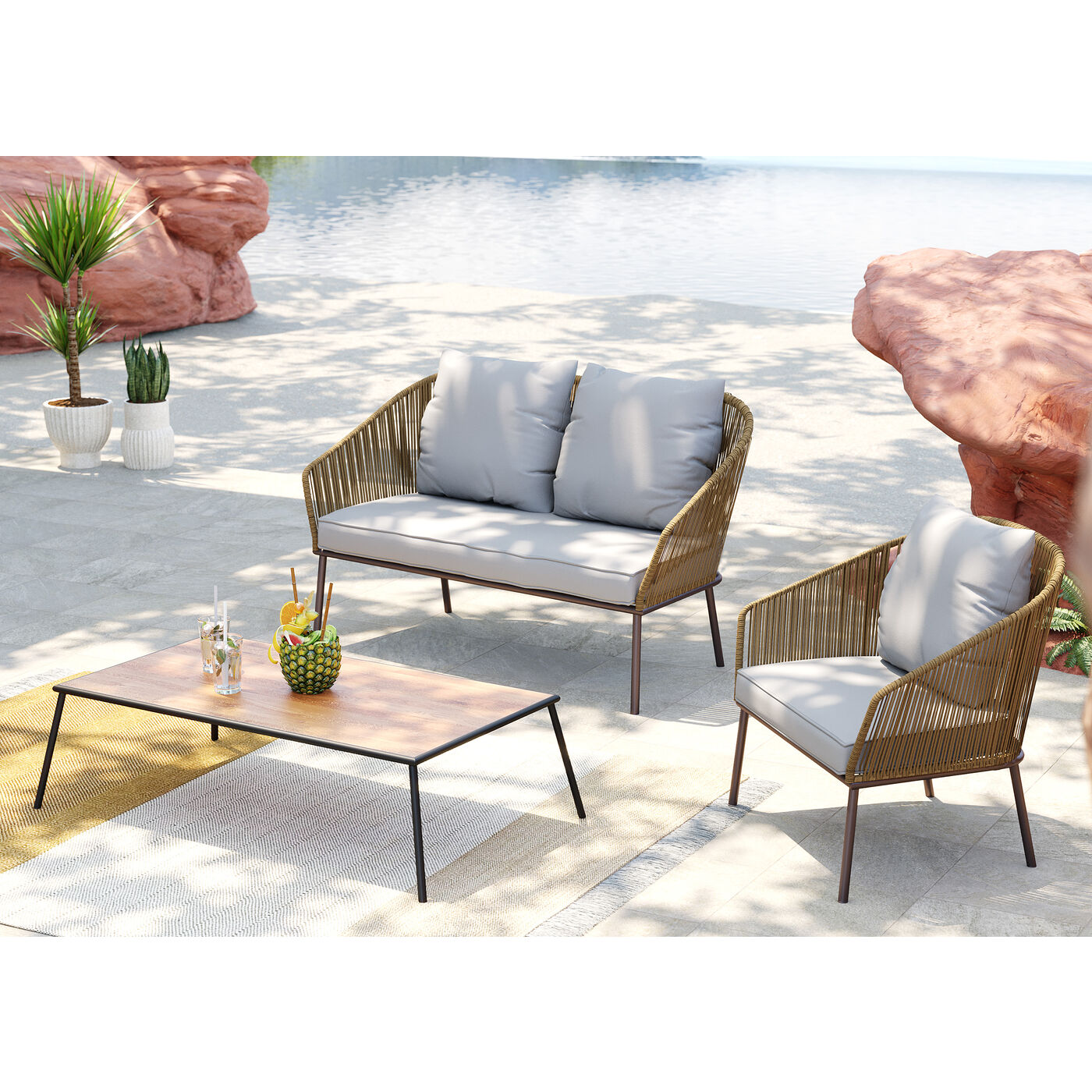 Outdoor Seating Set