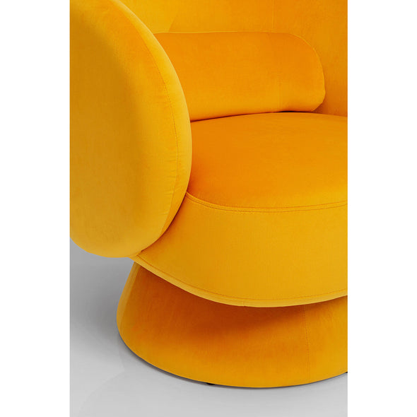 Swivel Armchair Orion Yellow