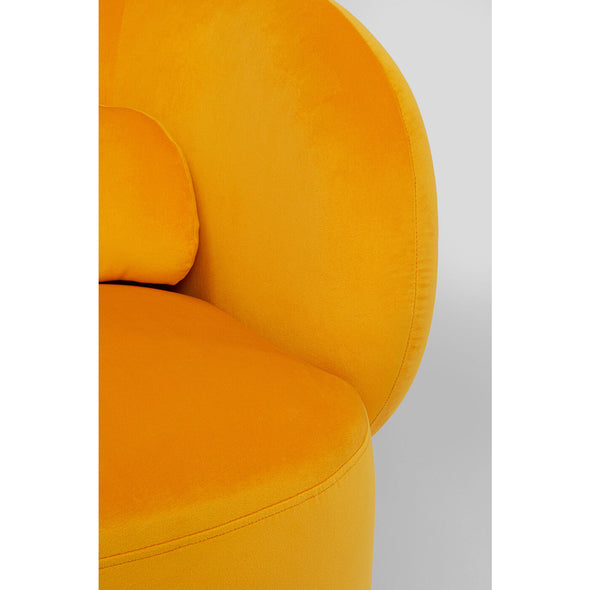 Swivel Armchair Orion Yellow