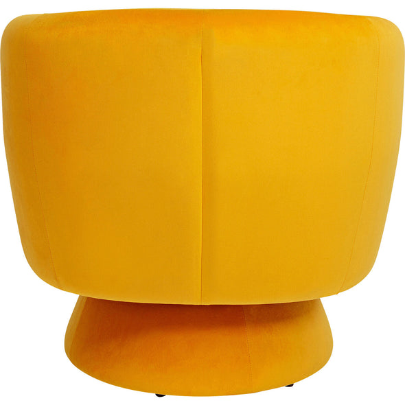 Swivel Armchair Orion Yellow