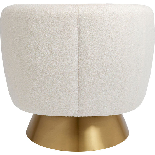 Swivel Armchair Orion White