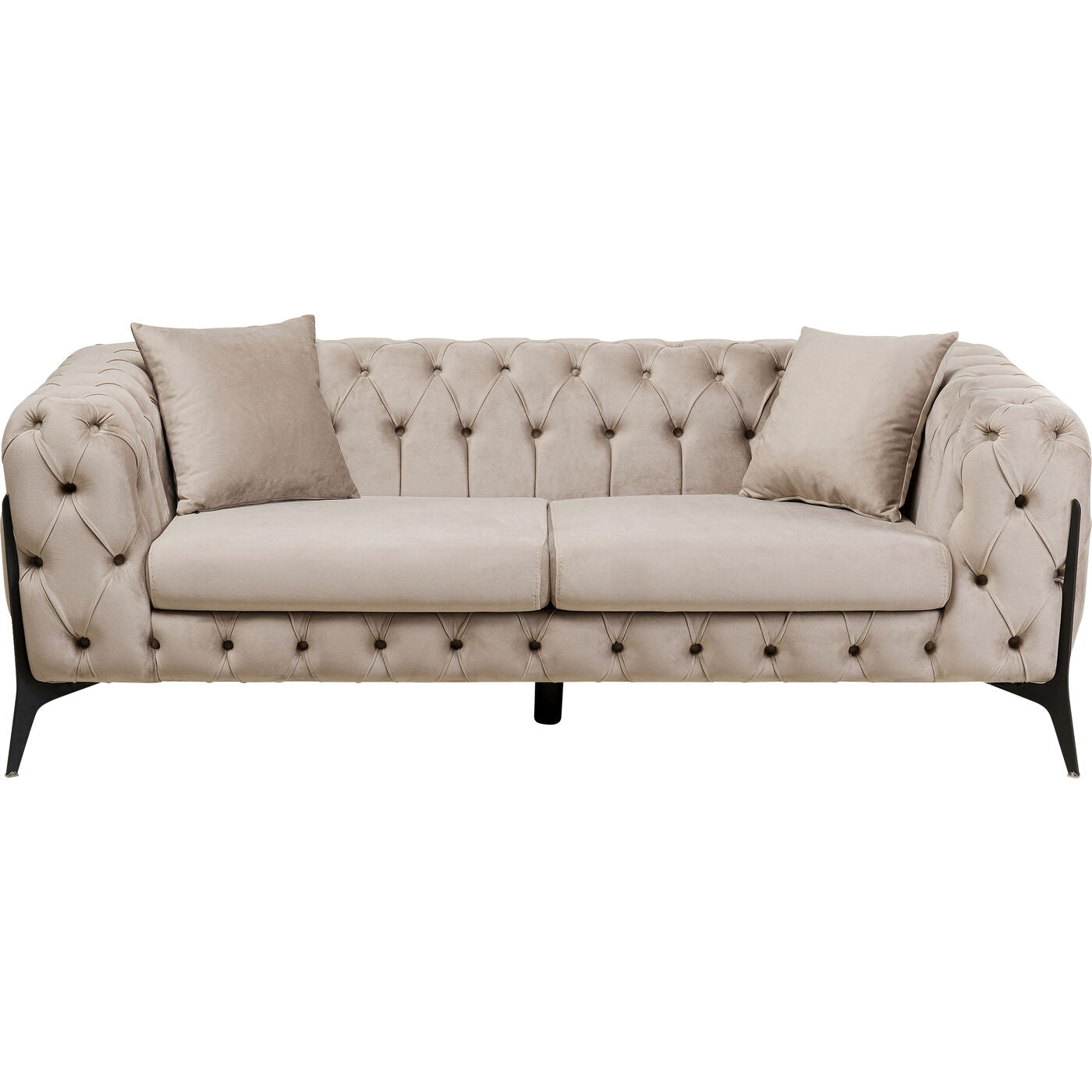 Velvet 2-Seater Sofa