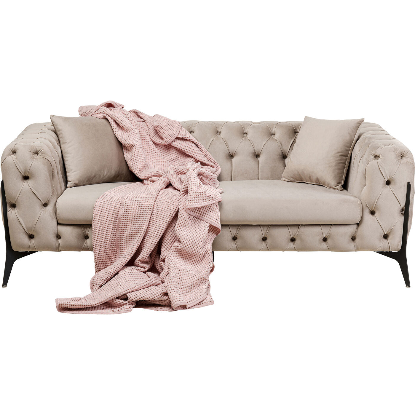 Velvet 2-Seater Sofa