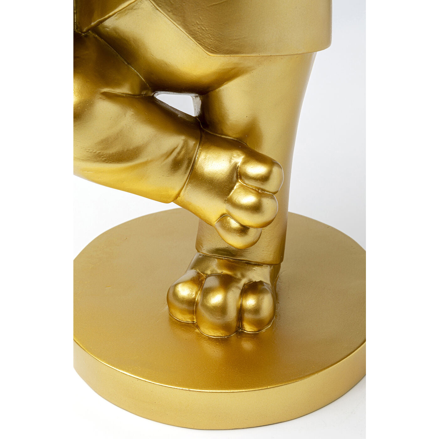 Side Table Cool Bulldog Tray Gold 34x55cm