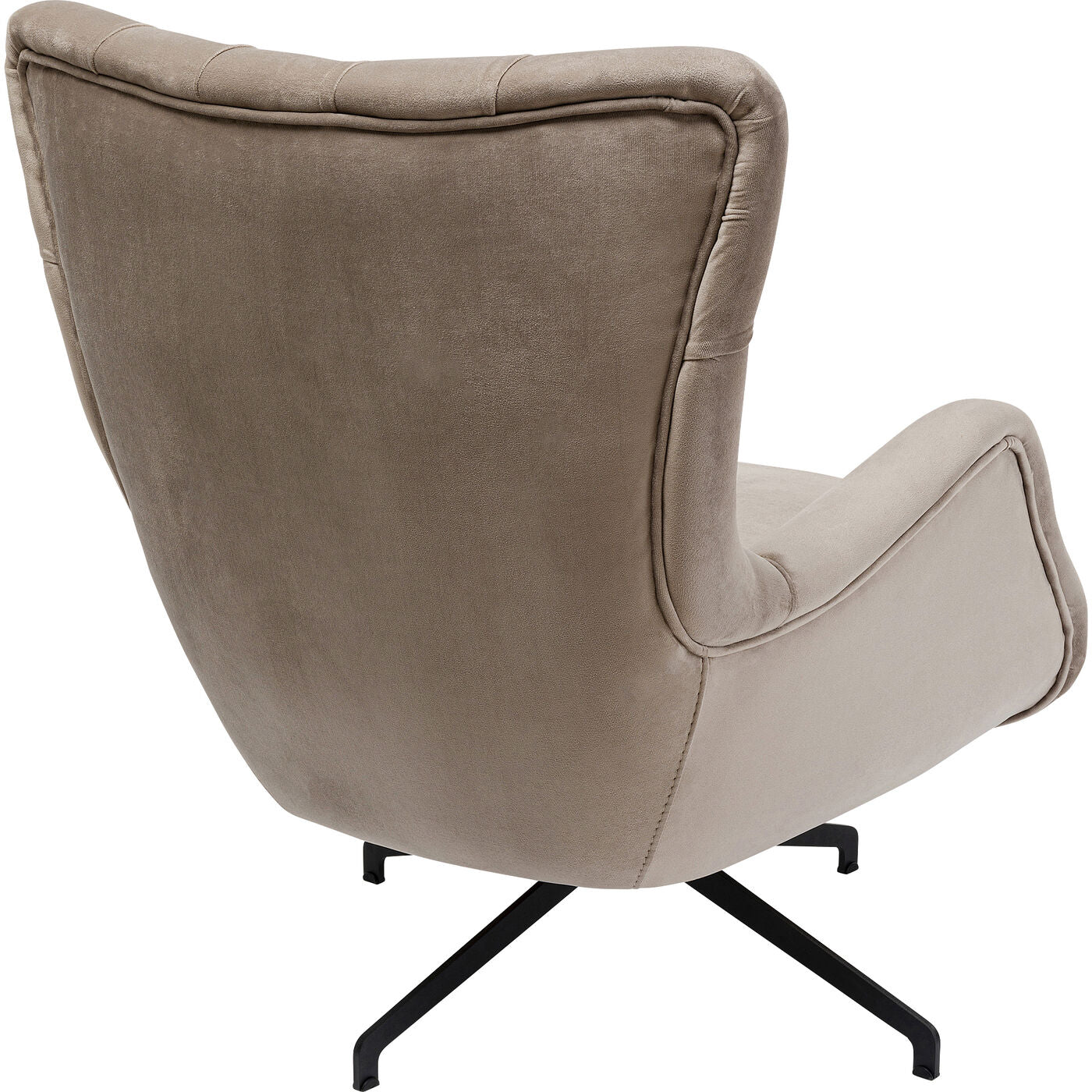 Swivel Armchair Bellissima Velvet Beige