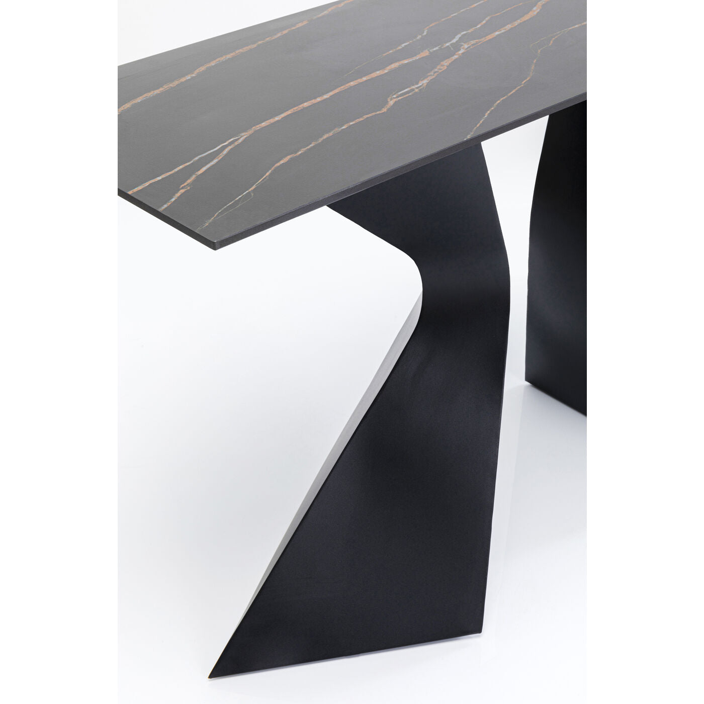 Stylish Black Console Table