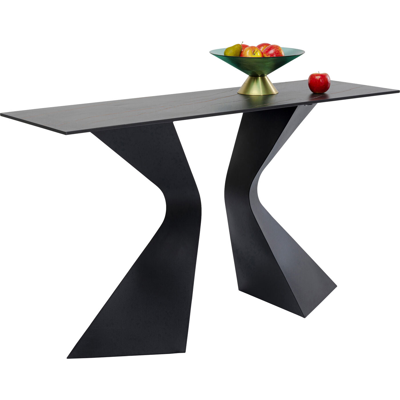 Stylish Black Console Table