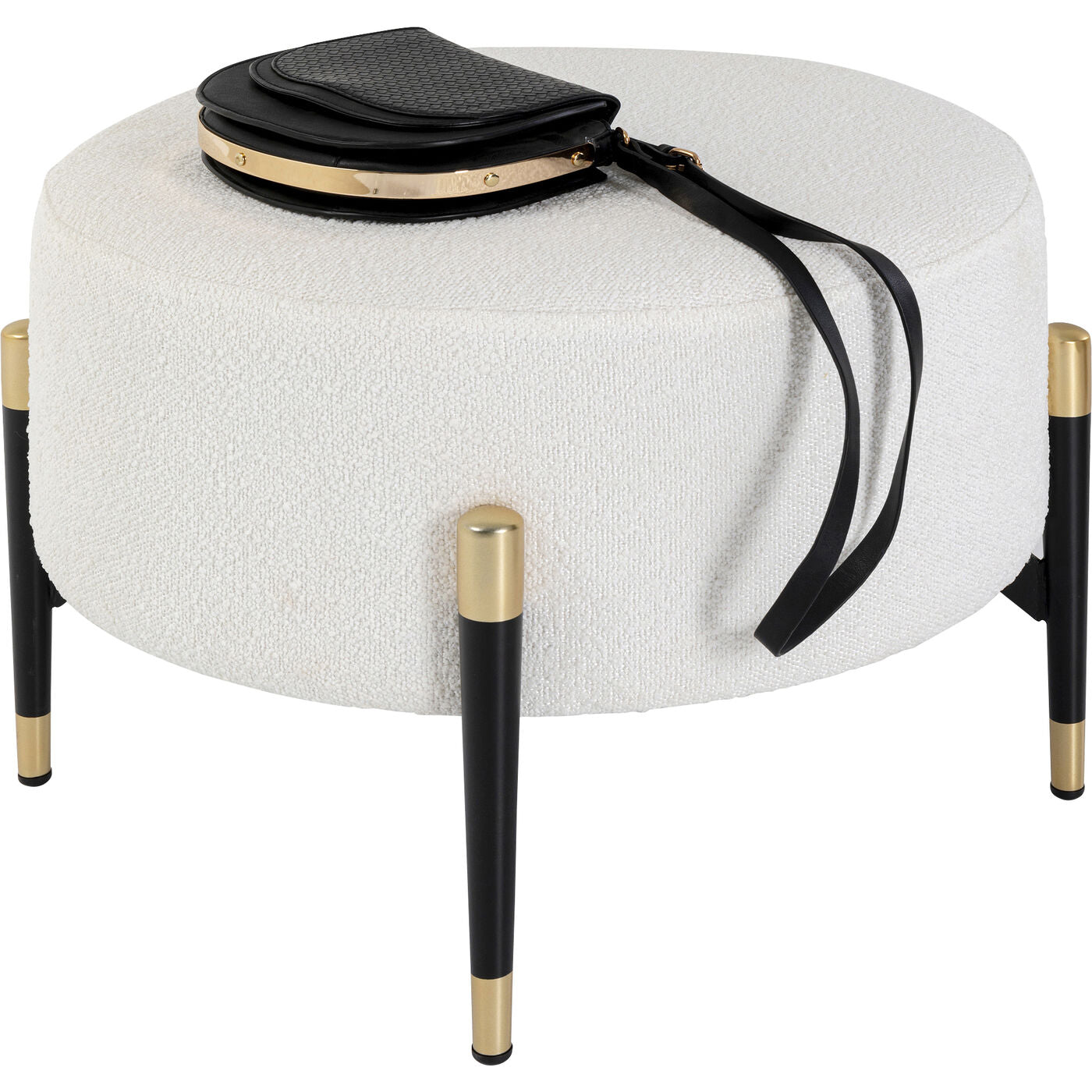 Elegant White Stool