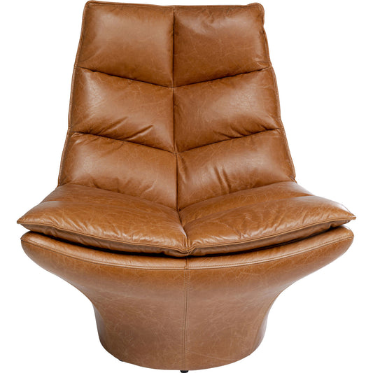 Brown Leather Armchair