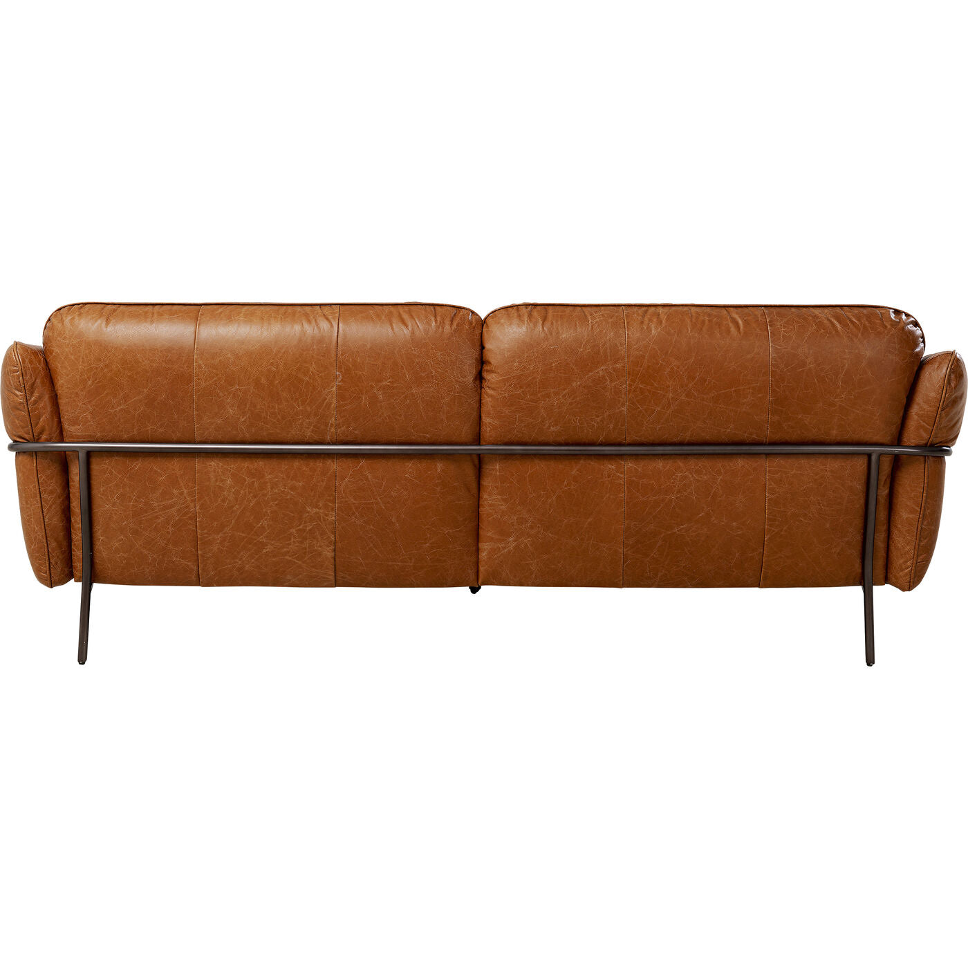 Brown Leather Sofa