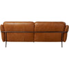 Brown Leather Sofa