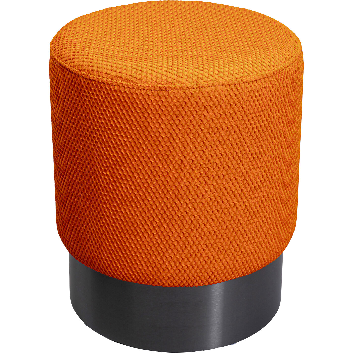 Round Orange Stool