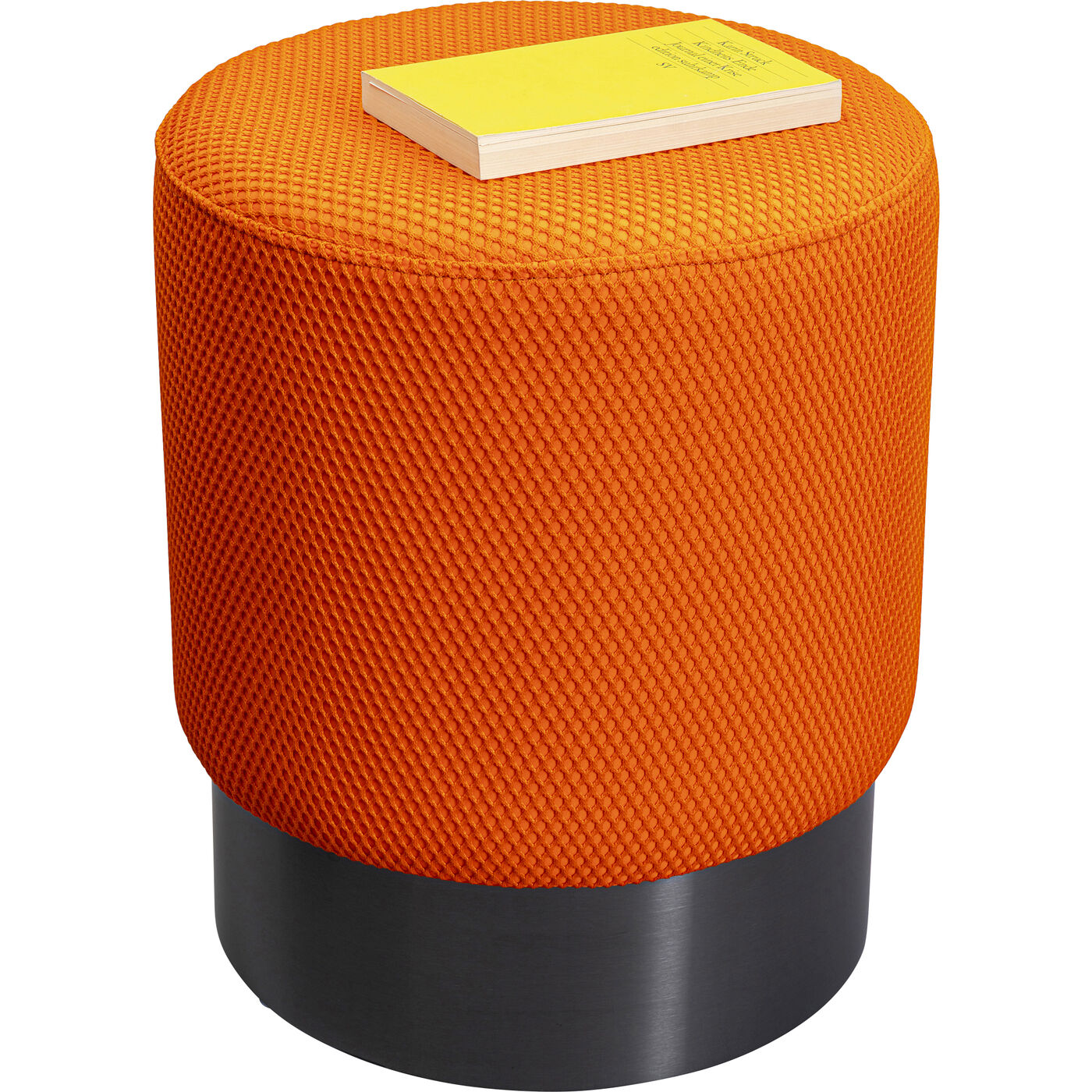 Round Orange Stool