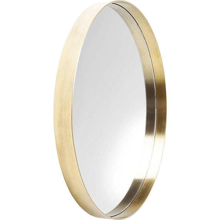 Mirror Curve MO Brass Ø60cm