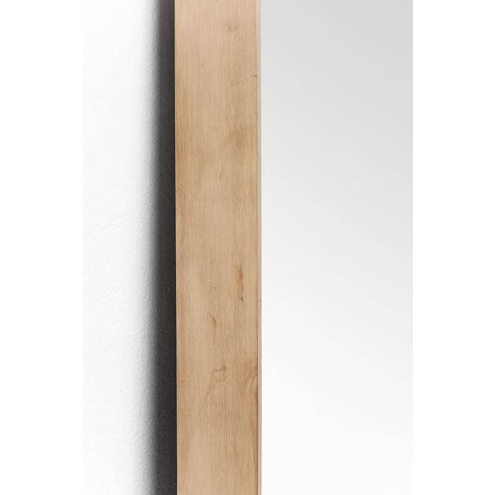 Mirror Curve Rectangular Copper 200x70cm