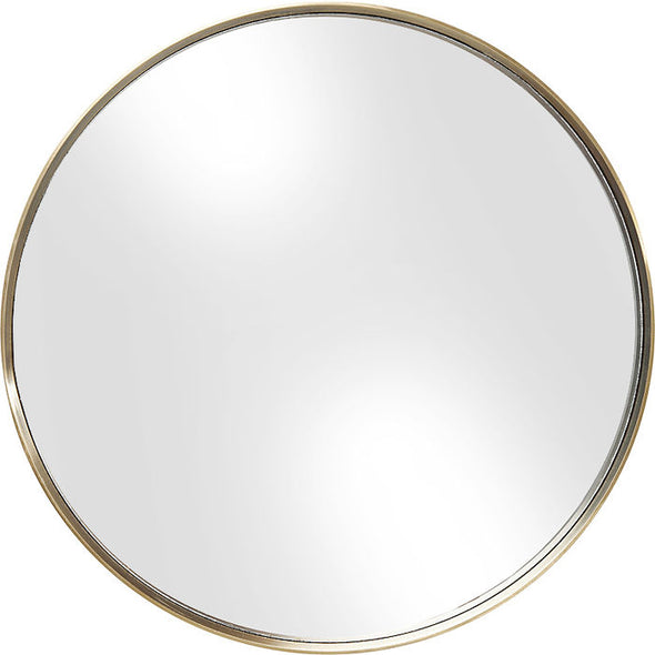 Mirror Curve Round Brass ‚àö√≤60cm