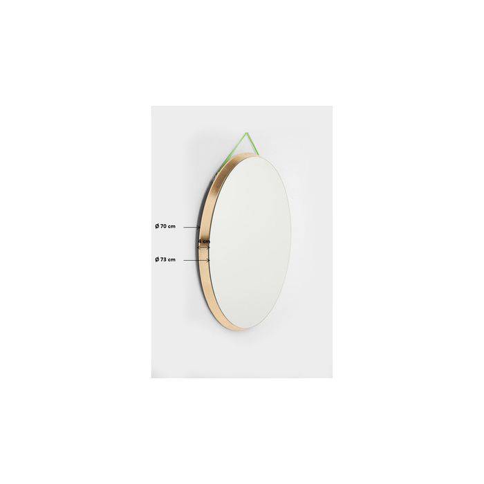 Mirror Jetset Gold Ø73cm - JULIA VENCE STORE