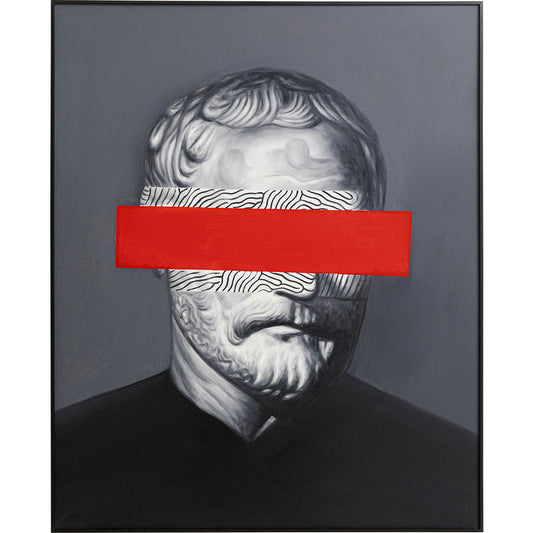 Oil Painting Frame Incognito Philosophy 100x80