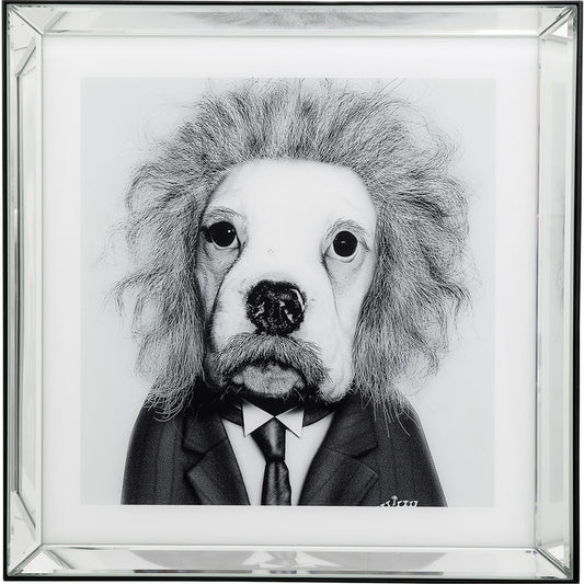 Picture Frame Mirror Smart Dog 60x60