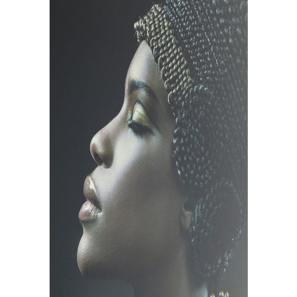 Picture Glass Royal Headdress Profile 150x100cm