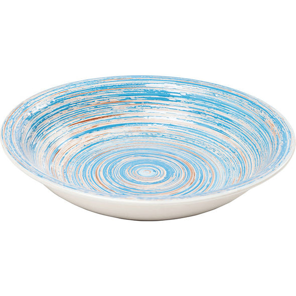 Plate Deep Swirl Blue ‚àö√≤21cm