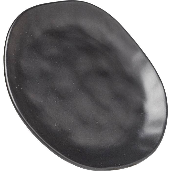 Plate Organic Black Ø20cm