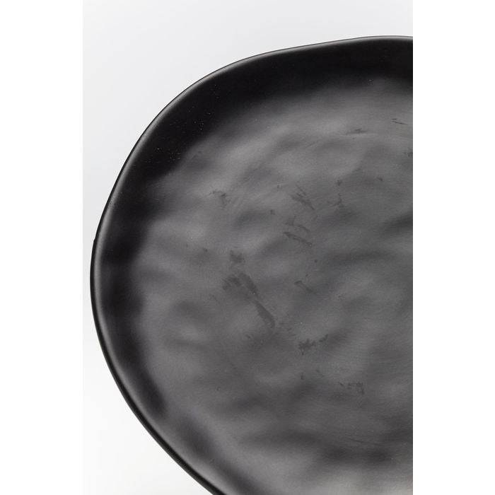 Plate Organic Black Ø26cm