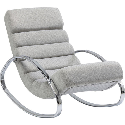 Rocking Chair Manhattan Grey Beige