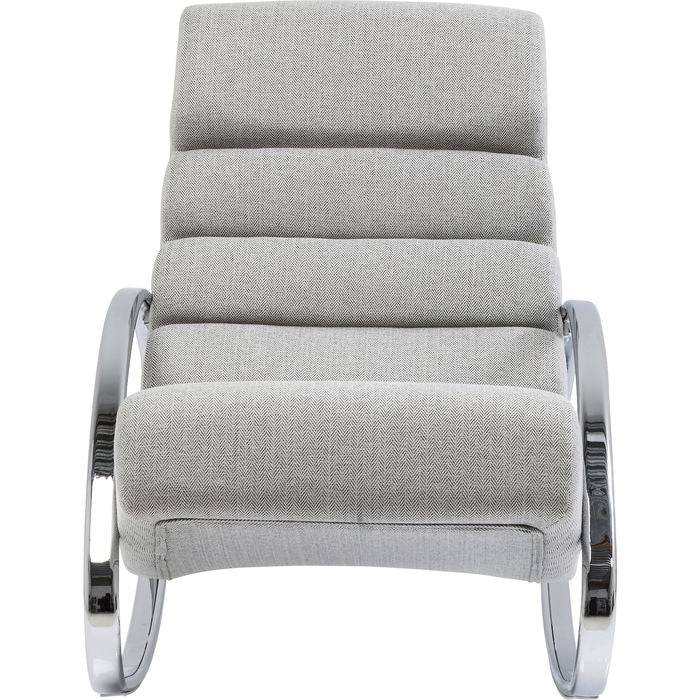 Rocking Chair Manhattan Grey Beige - JULIA VENCE STORE