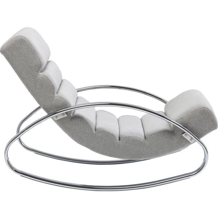 Rocking Chair Manhattan Grey Beige - JULIA VENCE STORE