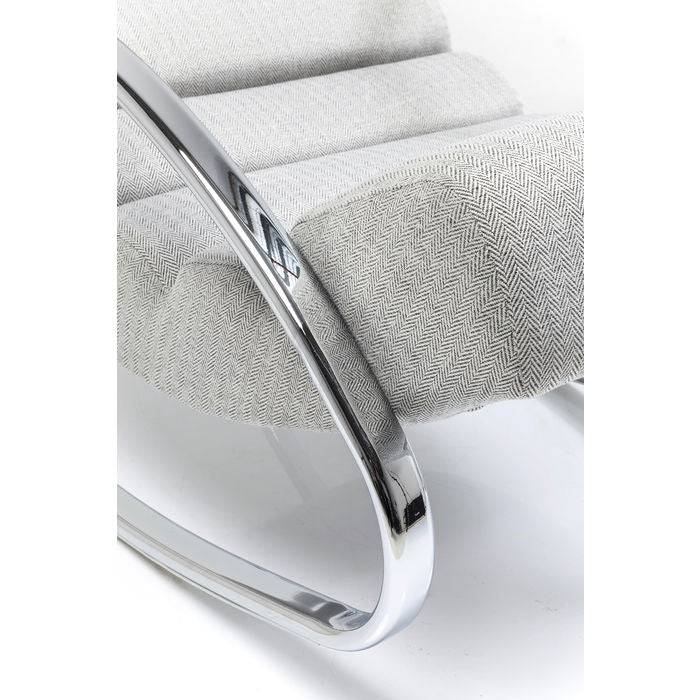 Rocking Chair Manhattan Grey Beige - JULIA VENCE STORE