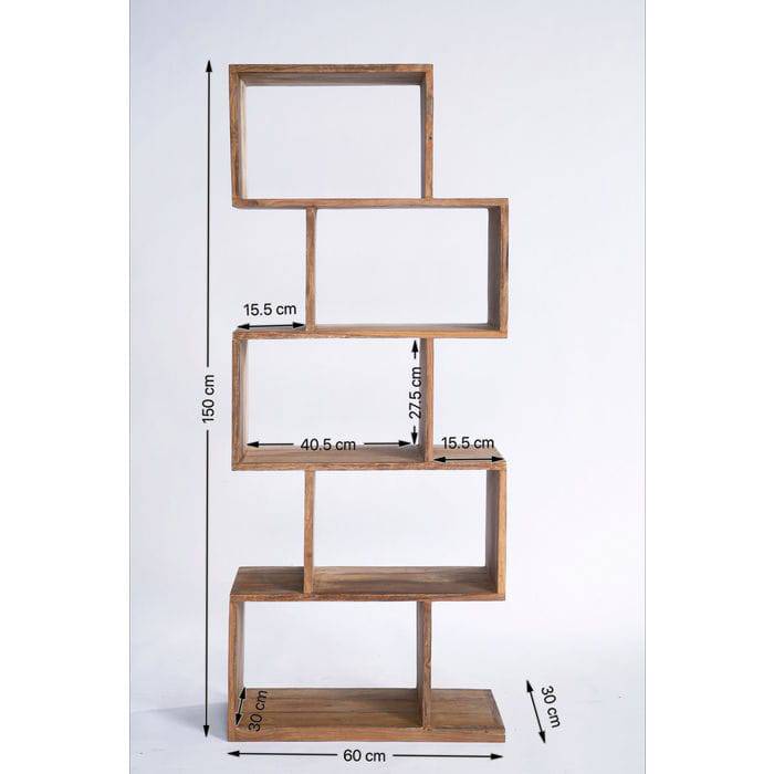 Shelf Authentico Zick Zack 60x150cm