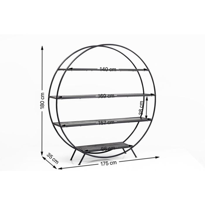 Modern Circular Bookshelf