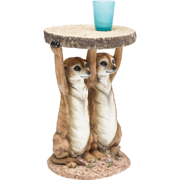 Side Table Animal Meerkat Sisters ‚àö√≤33cm