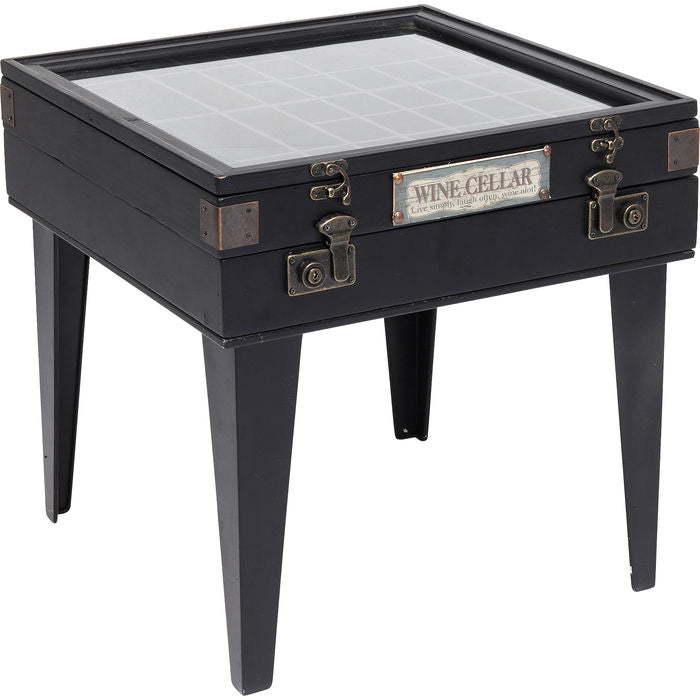 Side Table Collector Black 55x55cm