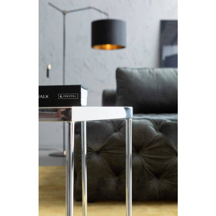 Side Table Comb Silver 55 - JULIA VENCE STORE