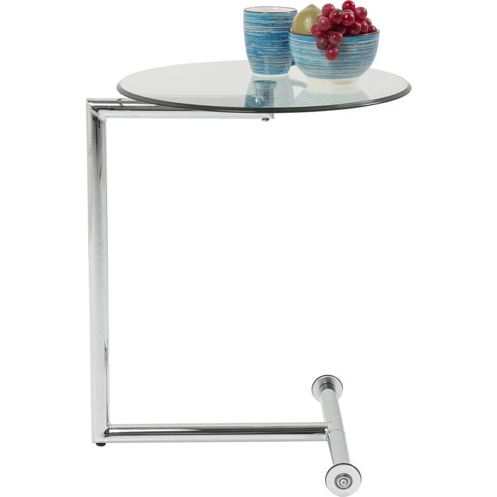 Side Table Easy Living Clear Ø46cm