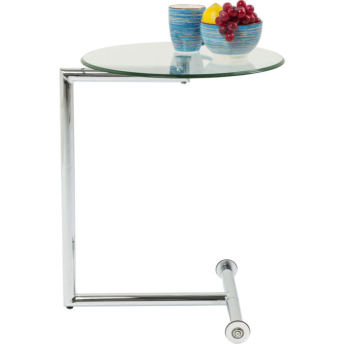 Side Table Easy Living Clear Ø46cm