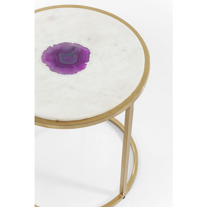 Marble Side Table Set |