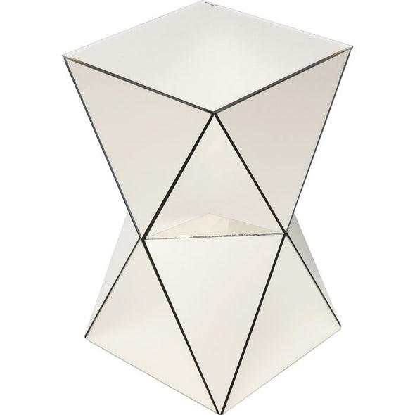 Side Table Luxury Triangle Champagne