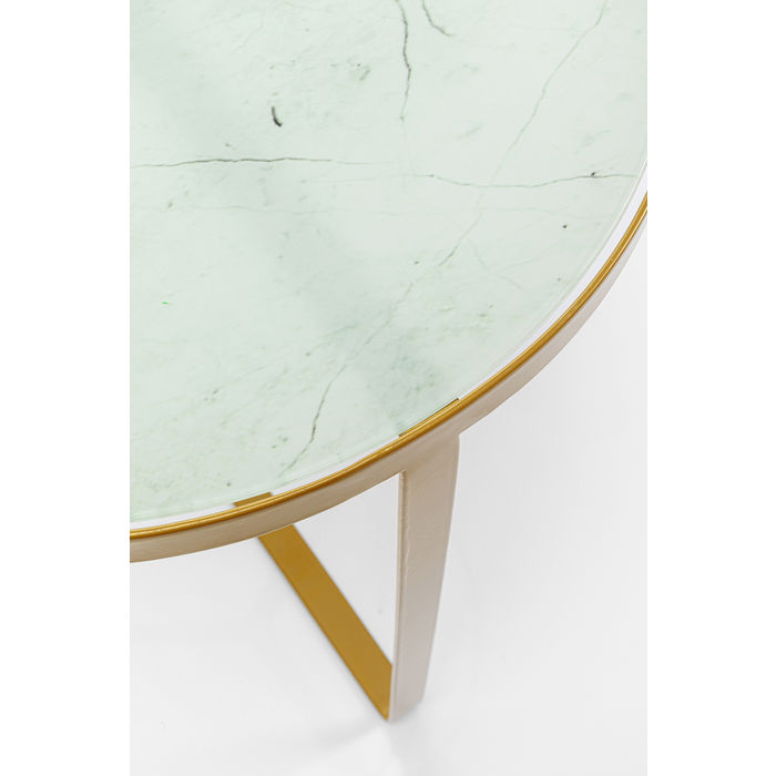 Side Table Marble Gold √ò45