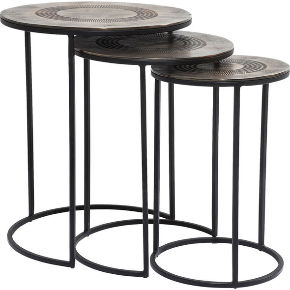 Side Table Marrakesh Ø48cm (3/Set)