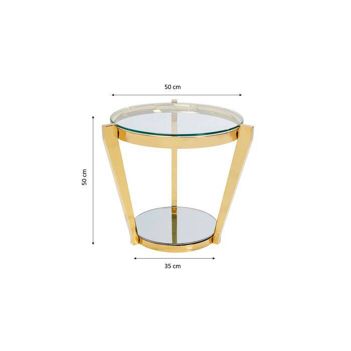 Side Table Monocolo Ggold ‚àö√≤50 - JULIA VENCE STORE