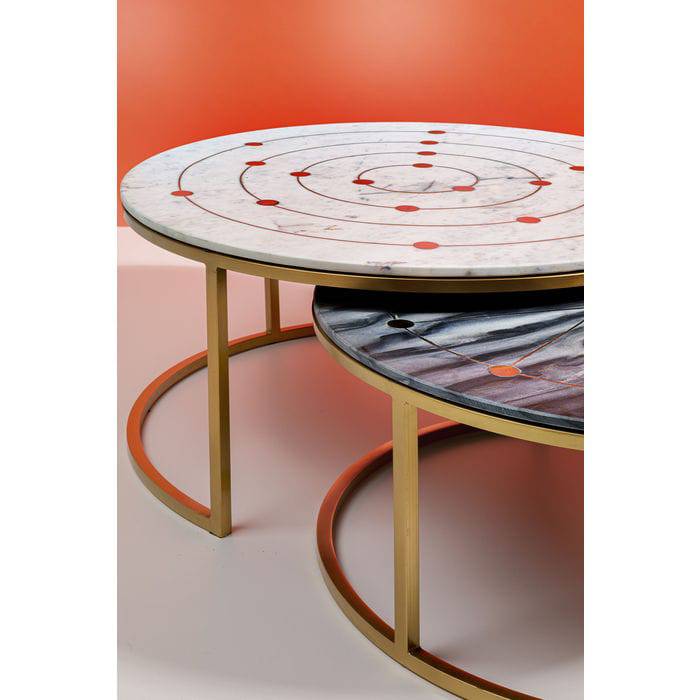 Side Table Mystic Round (2/Set) ‚àö√≤90cm - JULIA VENCE STORE