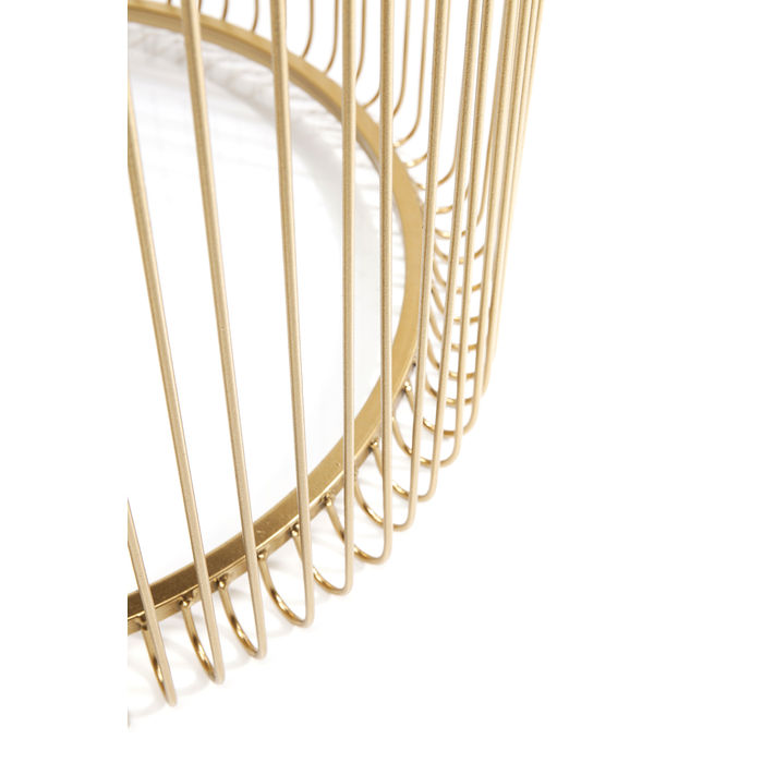 Side Table Wire Brass (2/Set)